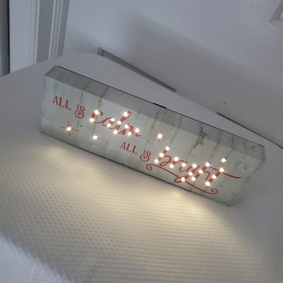 MerchSource, LLC Holiday Decorative accent, wall/shelf piece lightup - Picture 4 of 9